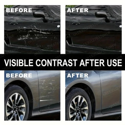 Car Scratch Remover Kit — Auto Swirl & Scratch Repair Polishing Compound with Anti-Scratch Wax