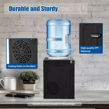 5 Gallon Top Loading Water Cooler Dispenser – Countertop Hot & Cold Drinking Machine
