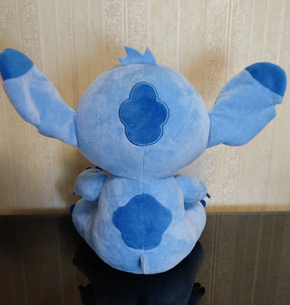 Disney Lilo & Stitch Plush Toy – Blue & Pink Stuffed Cartoon Dolls for Kids, Anime Soft Toy Christmas Gift