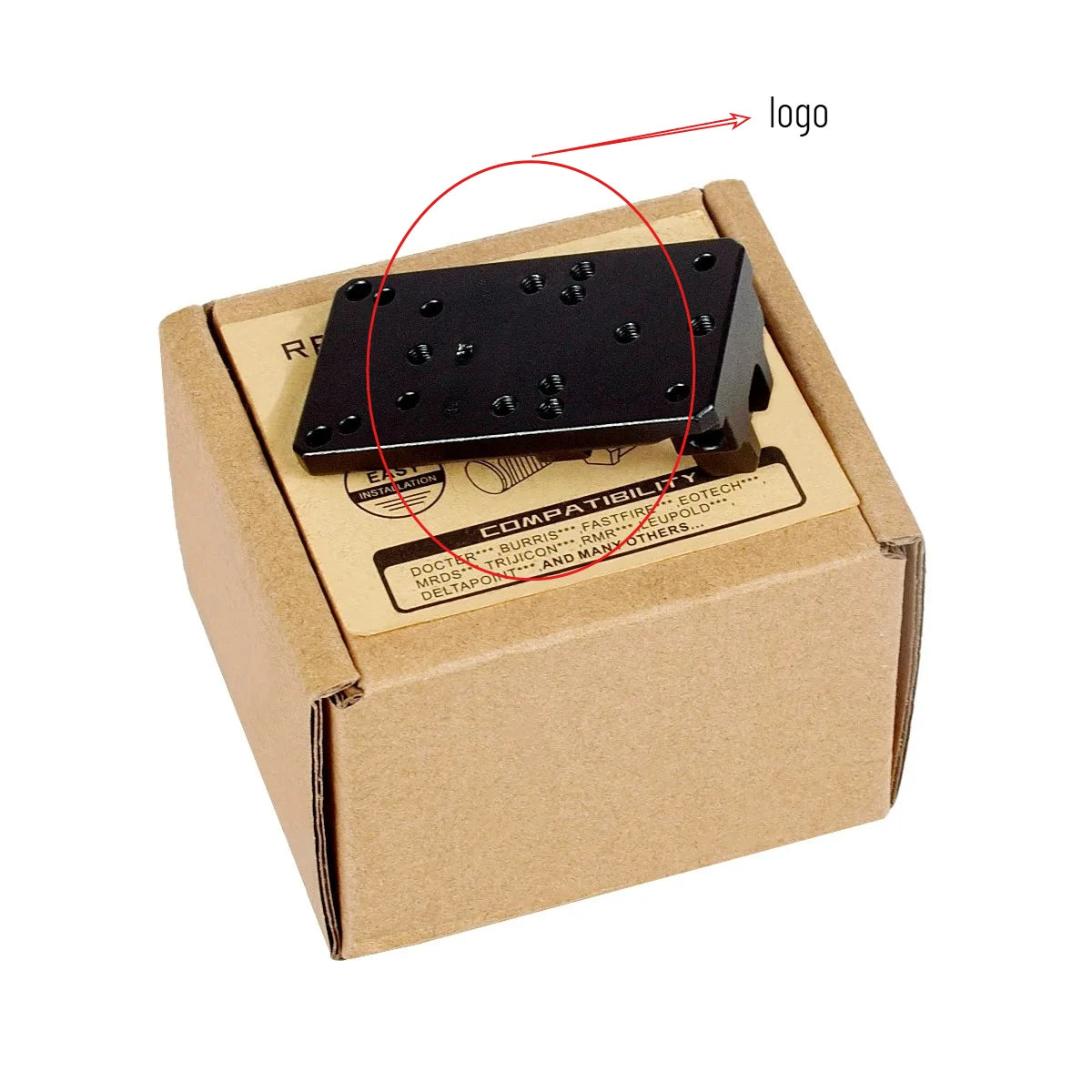 Universal Red Dot Sight Mount Plate - RM/SR/SURF Scope Mount Adapter