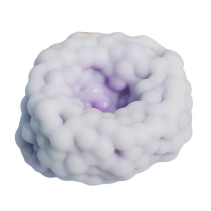 Crunchy Squishy Stress Ball - Sand-Filled Fidget Squeeze Toy for Stress Relief & Office Desk Use