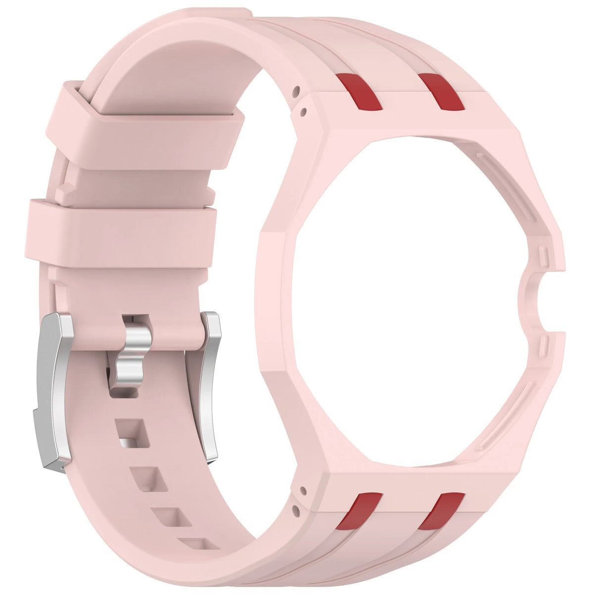 2-in-1 Swatch x AP Royal Pop Watch Conversion Kit - PC Case and Silicone Strap for Pocket-to-Wristwatch Modification