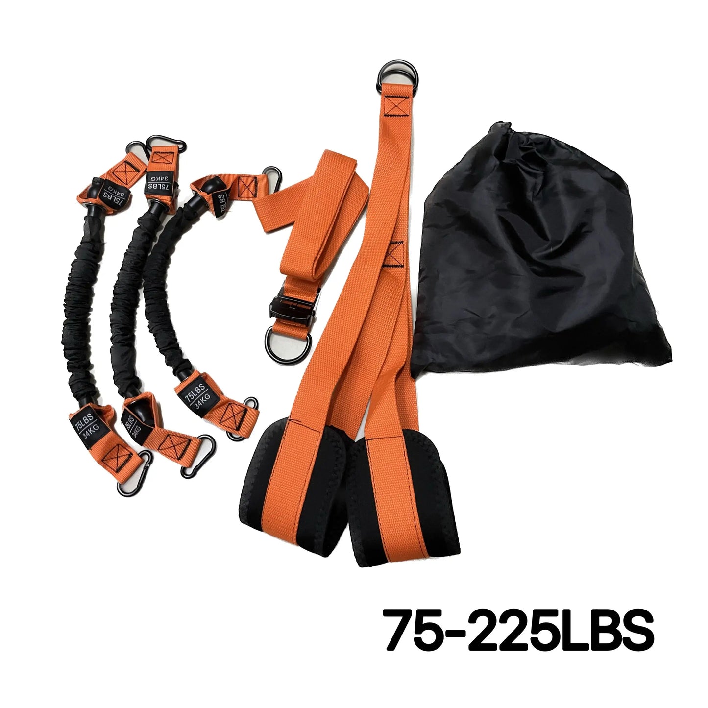 Assisted Pull-Up Bands 75-300LBS — Multifunctional Strength Training & High-Intensity Fitness Assist Belt