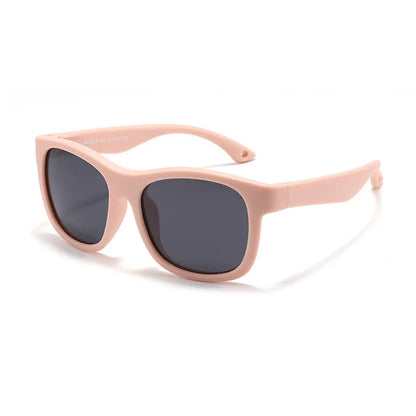 2025 Polarized Kids Sunglasses – UV400 Infant & Toddler Shades with Soft Frame and Safety Cord for Ages 1–3