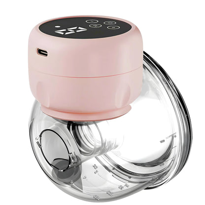 Wearable Electric Breast Pump — Portable Hands-Free Silent Breast Milk Extractor & Collector, 1PCS
