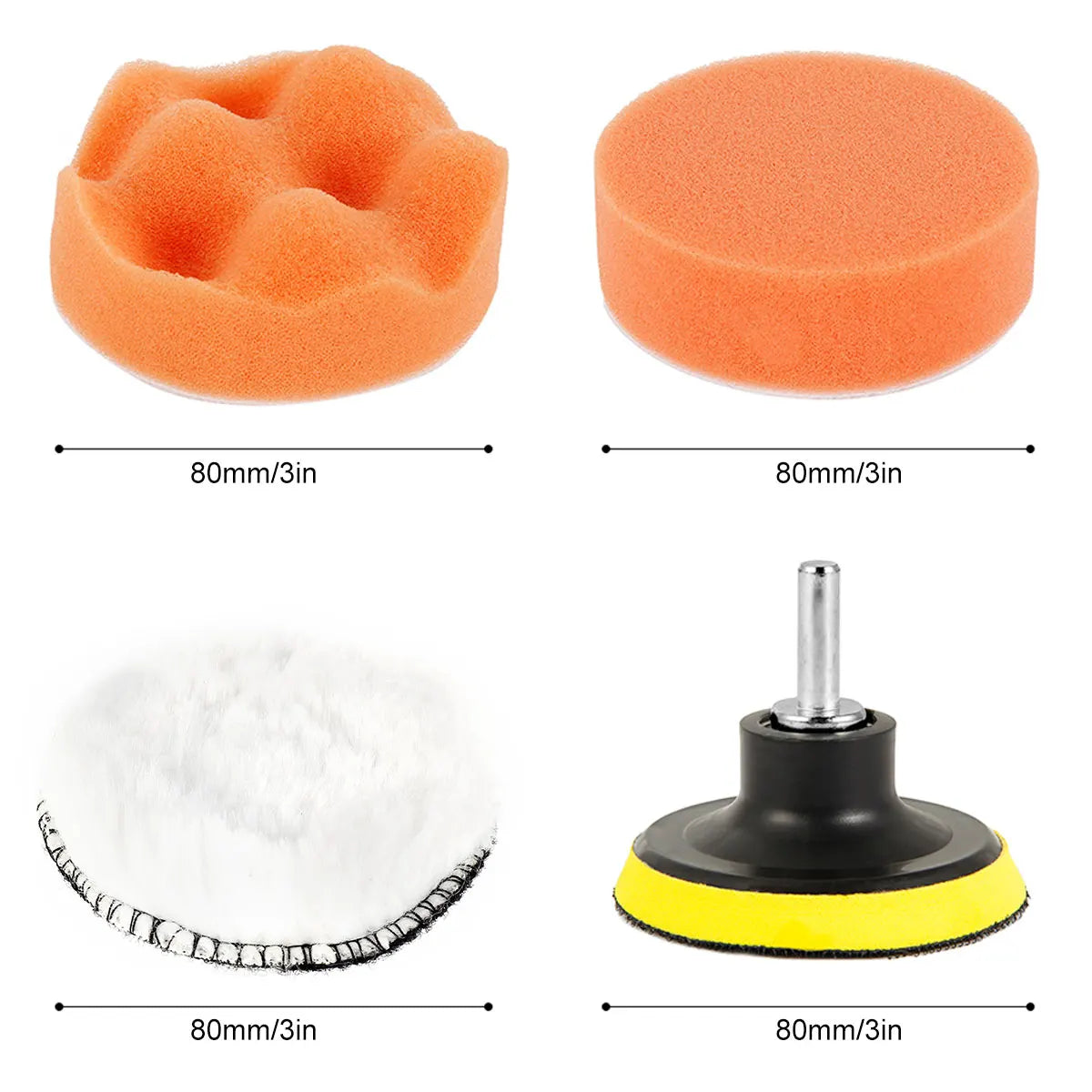 Handheld Wireless Car Polisher | Polishing & Waxing Machine Power Tool for Car Body Cleaning & Repair