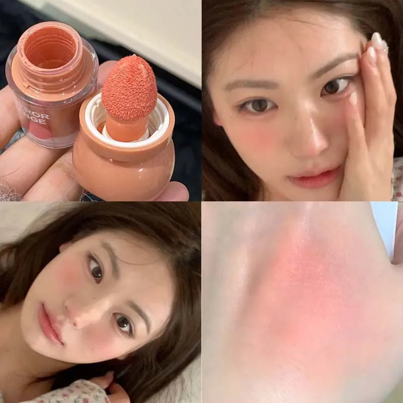 Herorange Dewy Liquid Blush - Blendable, Waterproof Radiant Cheek Tint for Everyday Makeup and Special Occasions