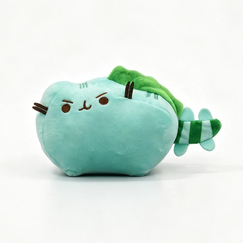 Pusheen Cat Figure and Charm - Cute Desk Accessories, Fluffy Cushion Decor, and Birthday Gifts for Pusheen Fans
