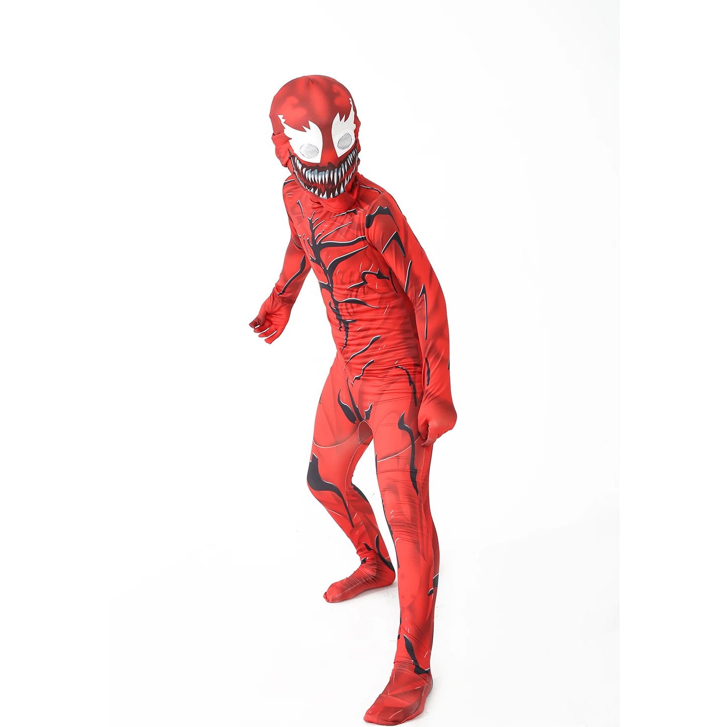 Venom Cosplay Costume – Superhero Halloween Jumpsuit Suit Symbiote Spider-Man Outfit