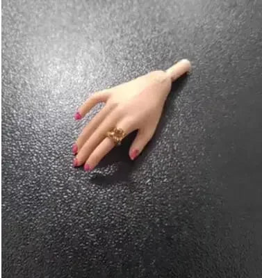 LX578 Handmade Crystal Diamond Doll Jewelry Set – Toy Rings & Fashion Accessories for 1/6 30cm Dolls (15 Days Production Time)