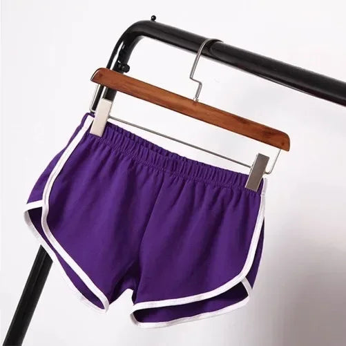 Women’s Sports & Fitness Shorts – Casual Gym, Yoga, Running, Cycling Hot Pants