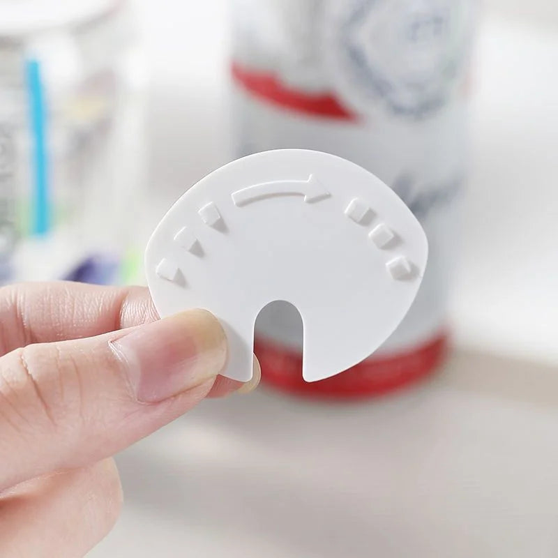 5Pcs Can Lid Sealer – Plastic Beverage Can Protector for Soda, Beer & Drink Bottles