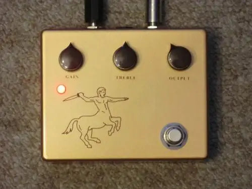 Centaurs Gold Overdrive Pedal - Professional Guitar FX Stomp Box