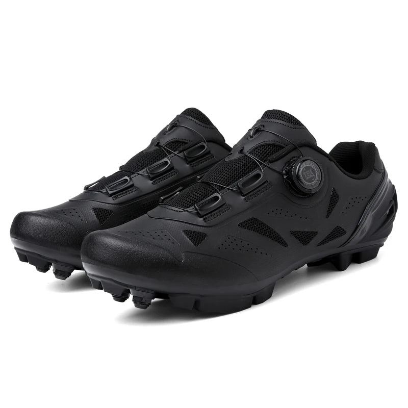 MTB Cycling Shoes — Flat Mountain Sneakers for Men & Women, SPD Cleat Compatible