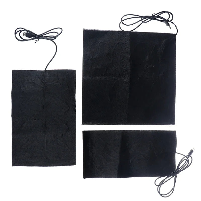 USB Far Infrared High-Temperature Heater – Carbon Fiber Electric Waist & Knee Heating Pad