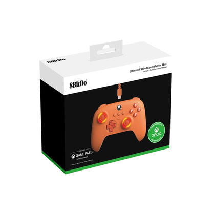 8BitDo Ultimate C Wired USB Gamepad with Hall Effect Joysticks for Xbox Series X/S, Xbox One, PC Windows 10/11