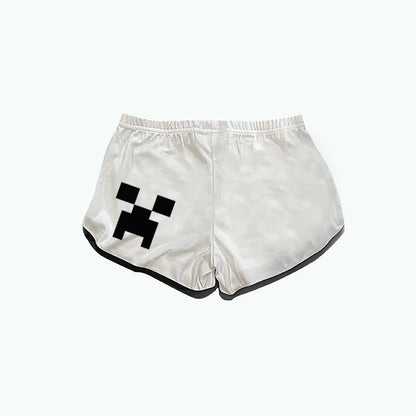 Harajuku Letter Print Y2K Shorts — Punk, Goth, Hiphop, Vintage Streetwear Half Pants for Women
