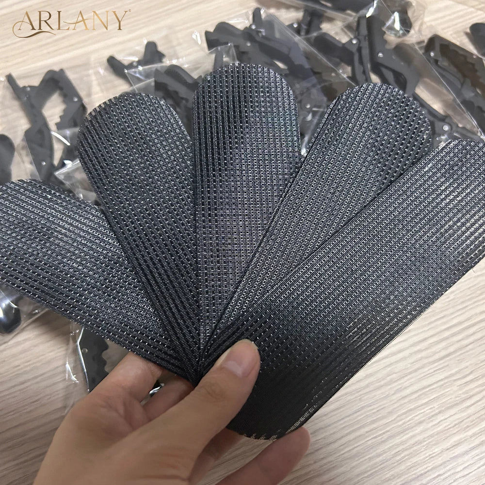 2PCS Hair Gripper - Trimming Hair Styling Tool, Hair Holder Stabilizer for Barber Beauty Salon, Hair Extensions Accessories