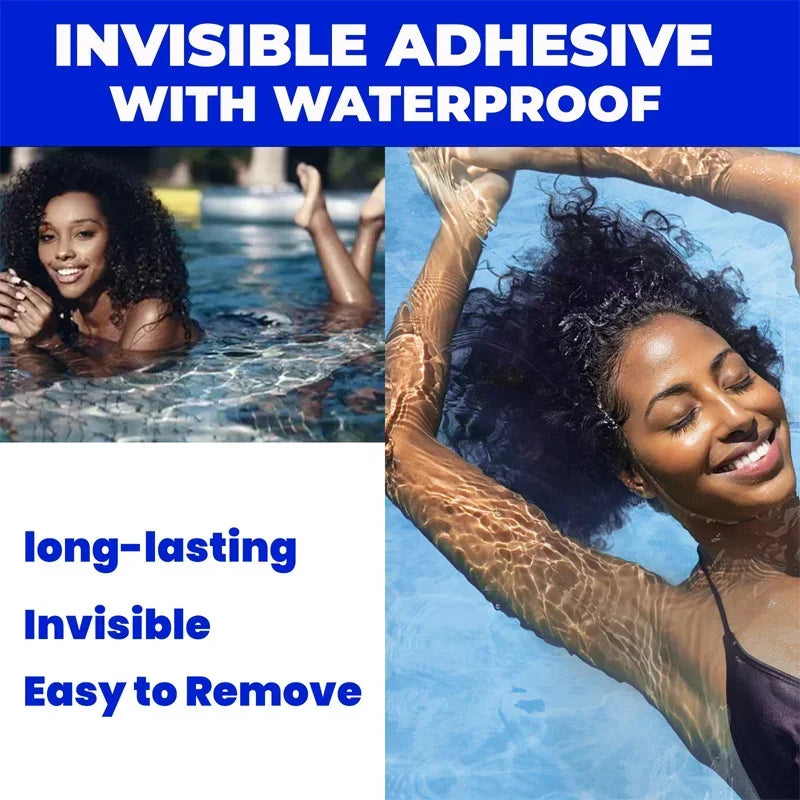 GHOSTBOND 1.3oz Hair Replacement Adhesive — Invisible Wig Glue, Water & Oil Resistant, Non-Toxic Bonding Solution