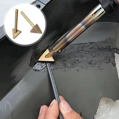 80W Welder Soldering Tips - Replacement Plastic Welding Accessories for TPO PP Auto Bumper Repair