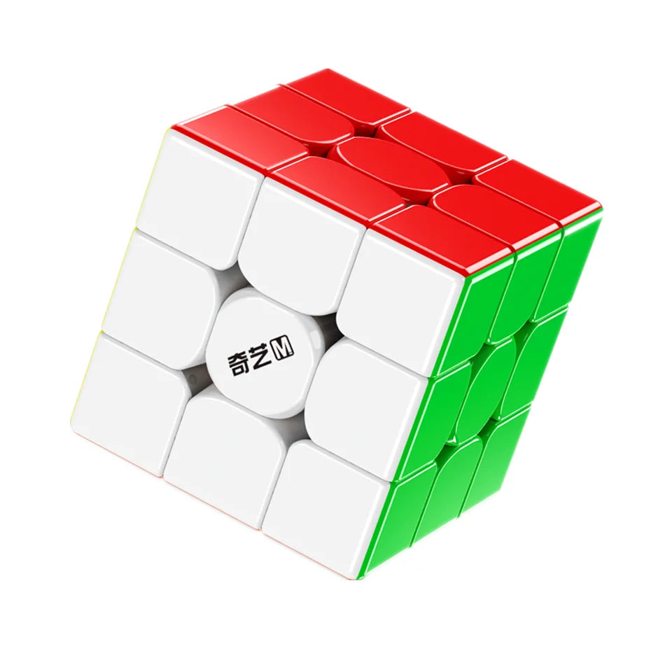 QiYi Warrior 3x3 Magnetic Magic Cube - UV-Coated Educational Speed Puzzle for Kids and Puzzle Enthusiasts