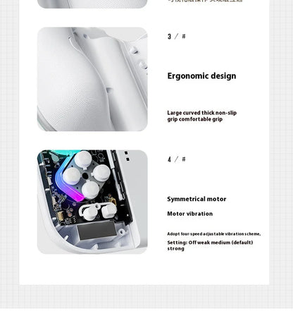 Aolion J20 Knight Wireless Gamepad — Motion-Sensing Custom Joystick for NS Joycon, Left & Right Switch Game Accessories