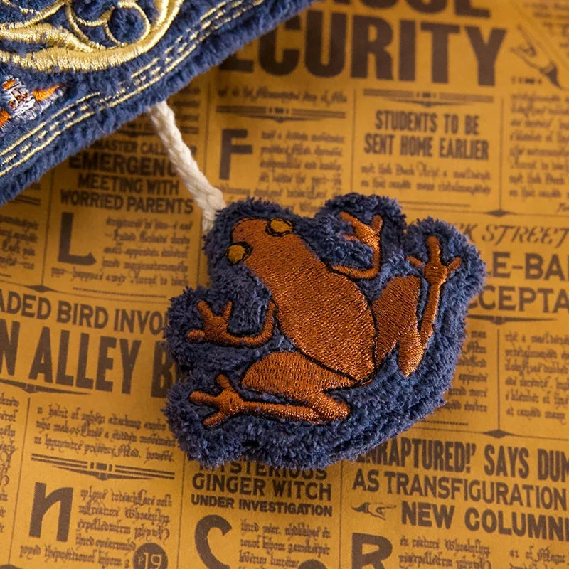 Miniso Warner Harry Potter Magic Chocolate Frog Towel – Embroidered Coral Velvet with High Count Embroidery