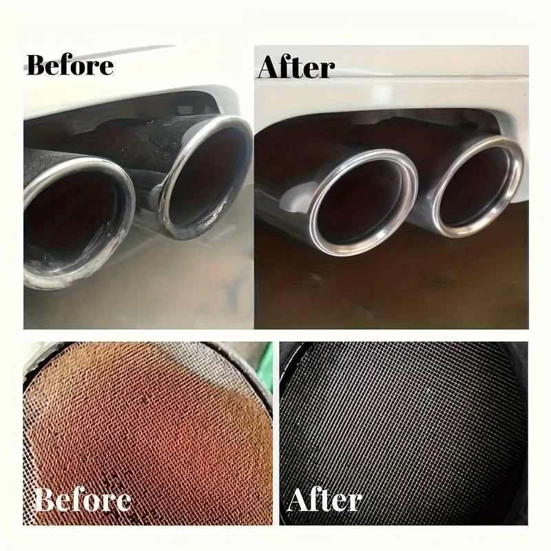 350ml Car Three-Way Catalytic Cleaner | Engine Cleaner for Exhaust Gas, Carbon Deposit Removal