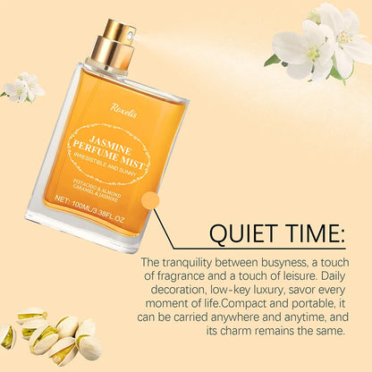 Caramel Vanilla 100ml Women’s Eau De Parfum — Long-Lasting Gourmet Body Spray with Irresistible Scent & Pheromones