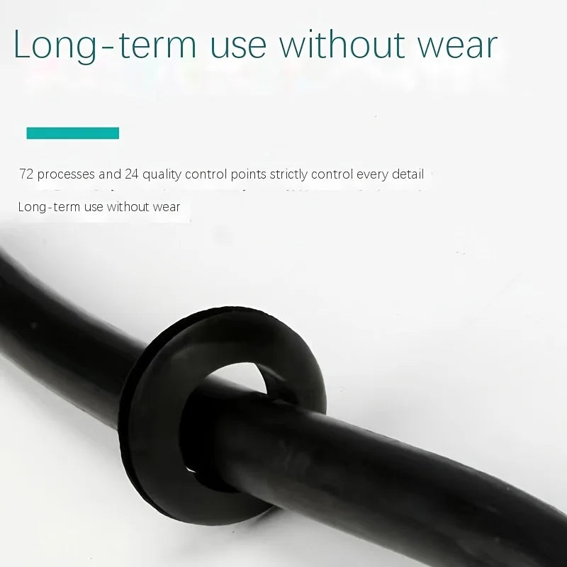Black O Ring Rubber Washer Seals Kit | 20/40/60pcs Assortment Set | Electrical Gasket O-Ring Seals | Sizes 8mm-14mm