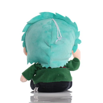 Japanese Anime One Piece Plush Toys — 25cm Luffy, Chopper, Ace & Roronoa Zoro Stuffed Dolls, Cute Cartoon Figure Kids Christmas Gift