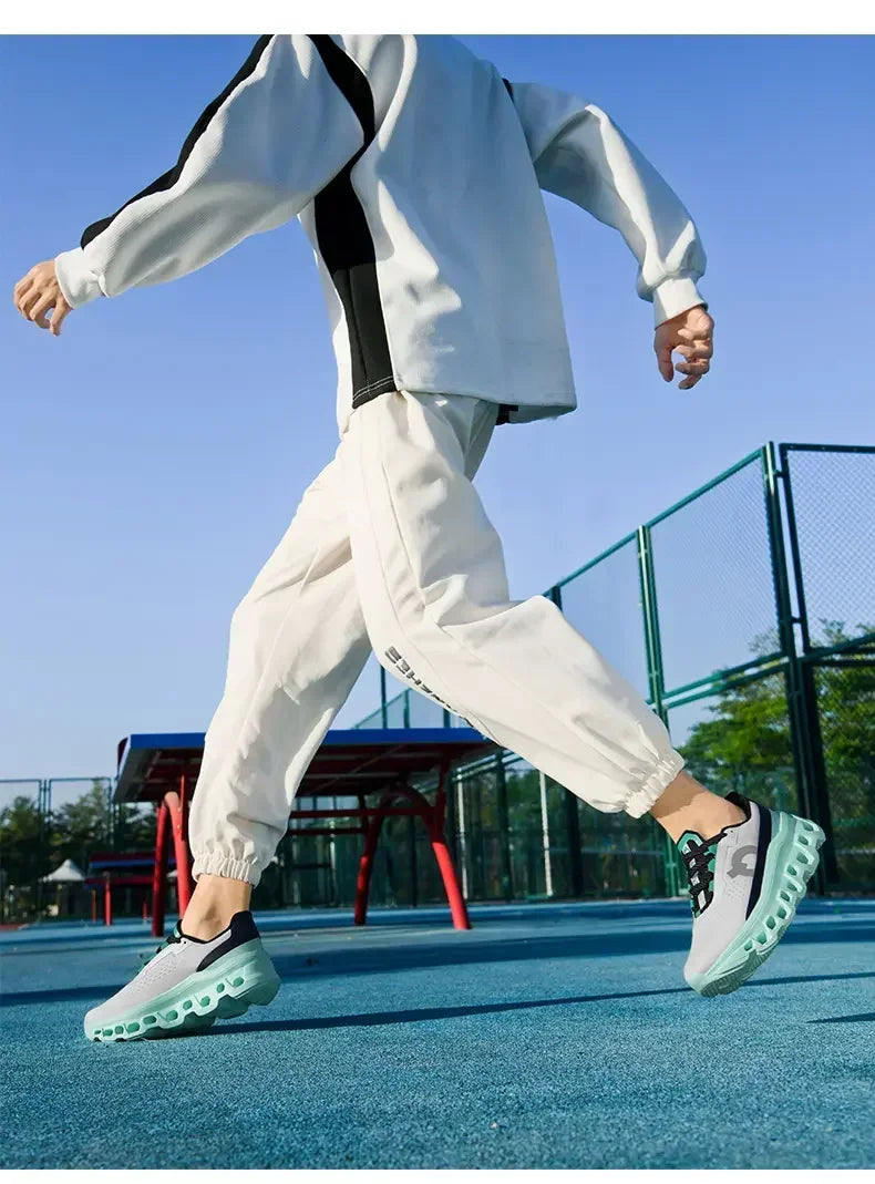 Men's Sports Shoes – Luxury Casual Sneakers, Mesh Running & Basketball Shoes, Lightweight Platform for Summer Walking