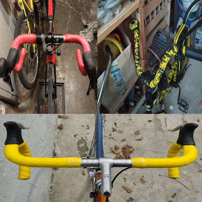 Bicycle Handlebar Tape – Anti-Vibration PU EVA Non-Slip Breathable Road Bike Bar Wrap for Racing