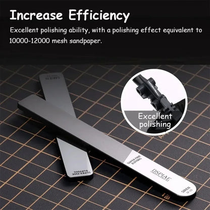DSPIAE Ultimate Precision Glass Files – MSF-13/SF-15/SF-16/SF-17 for Gundam Model Making, Hobby DIY Tools