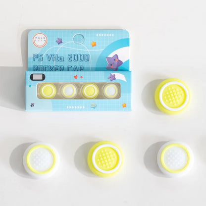 4pcs Silicone Thumb Stick Grip Caps for PS Vita | Joystick Protector for PSV 1000/2000