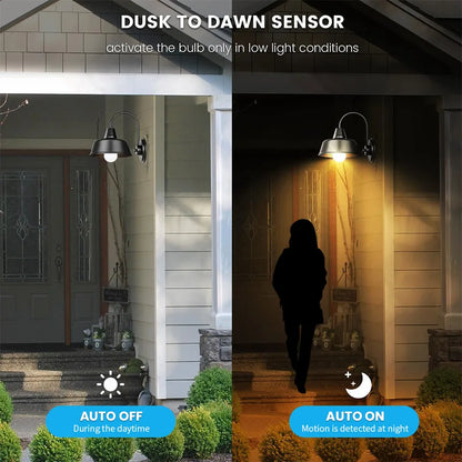 2PCS E27 12W LED Motion Sensor Bulb Lights, Radar Auto On 220V Night Light for Home, Living Room, Stairs & Pathway Lighting