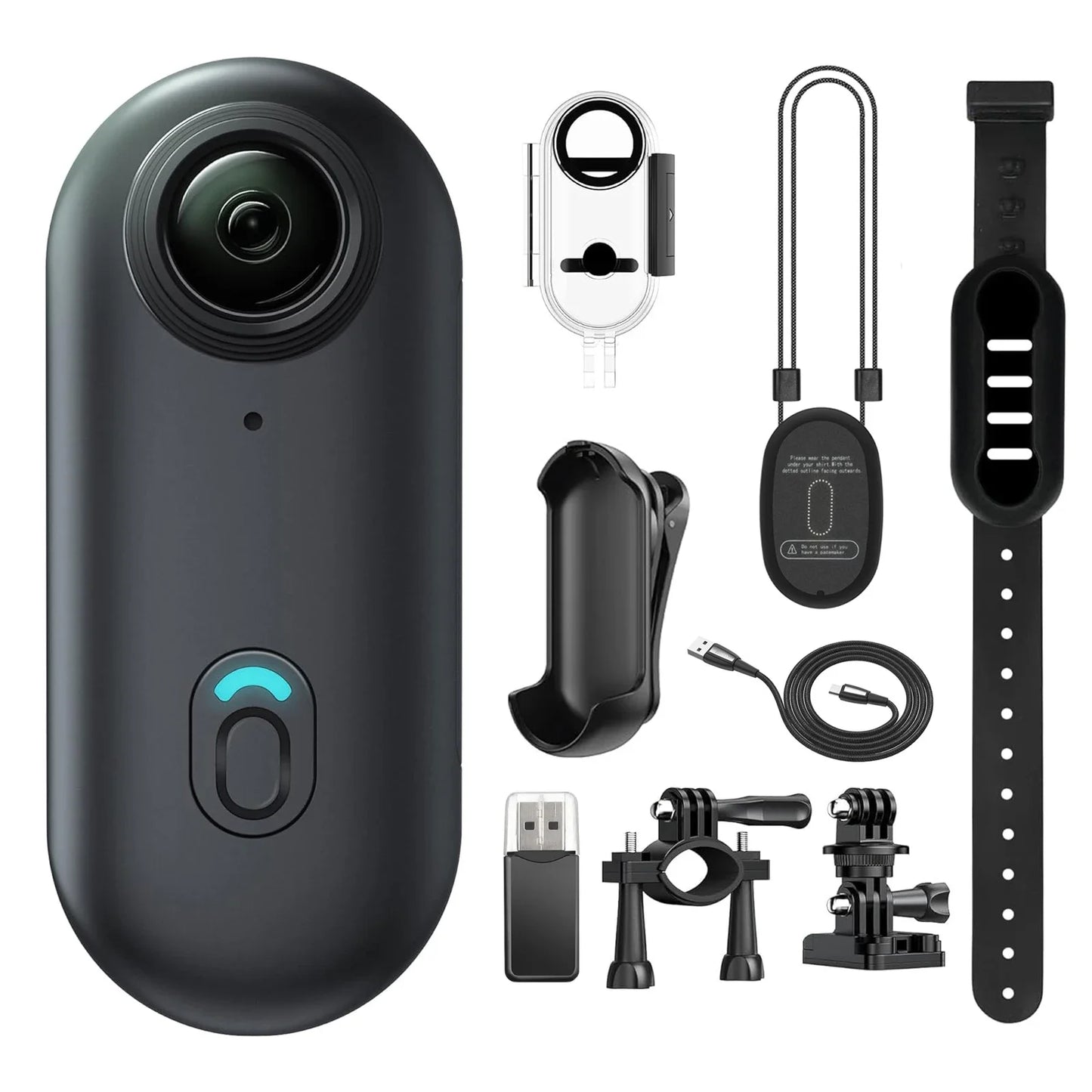 4K FHD 1080P Outdoor Sports Action Camera — Mini Helmet & Bike Cam for Motorcycle, Bicycle, Body Filming & Video Recording