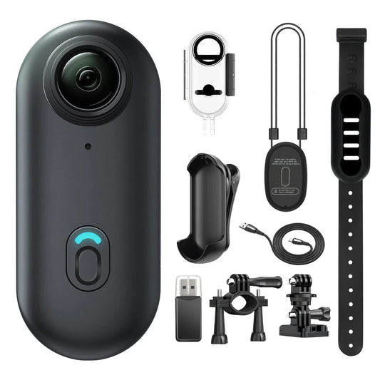 4K FHD 1080P Outdoor Sports Action Camera — Mini Helmet & Bike Cam for Motorcycle, Bicycle, Body Filming & Video Recording