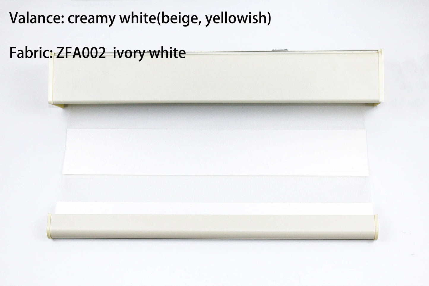 Decopedia Custom Zebra Blinds – Day & Night Blackout Roller Shades with Square Valance for Windows & Sliding Doors