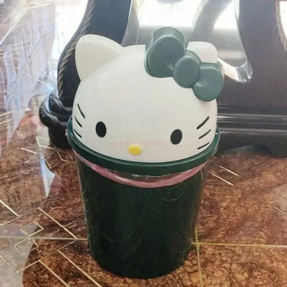 New Sanrio Hello Kitty Kawaii Dustbin – Trash Can for Living Room, Bedroom & Toilet