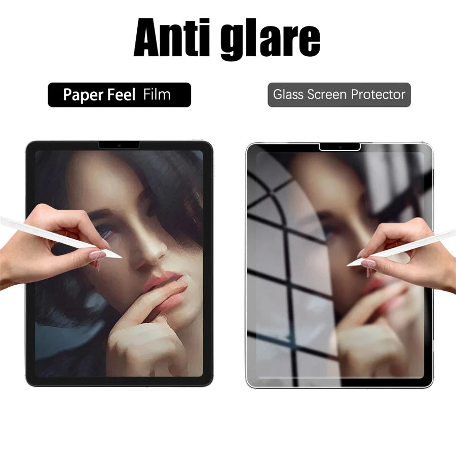3Pcs Paper-Like Screen Protector for Lenovo TAB M10, M9, M8, M11, P12 Pro, P11 – Non-Glass Protector for 1st, 2nd & 3rd Gen