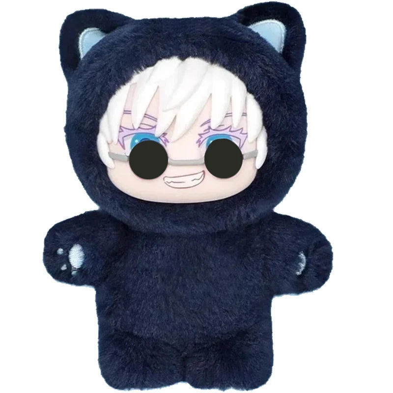 Genuine Eaki Jujutsu Kaisen Season 2 Satoru Gojo Plush Pendant - Cat Park Party Blind Box Handbag Charm Collectible Anime Accessory
