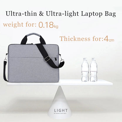 Elegant Fashion Luxury Laptop Bag for Women 2023 - Office Notebook Sleeve Case - Travel Computer Handbag in Various Sizes (13.3, 14.1, 15.6, 17 Inch)