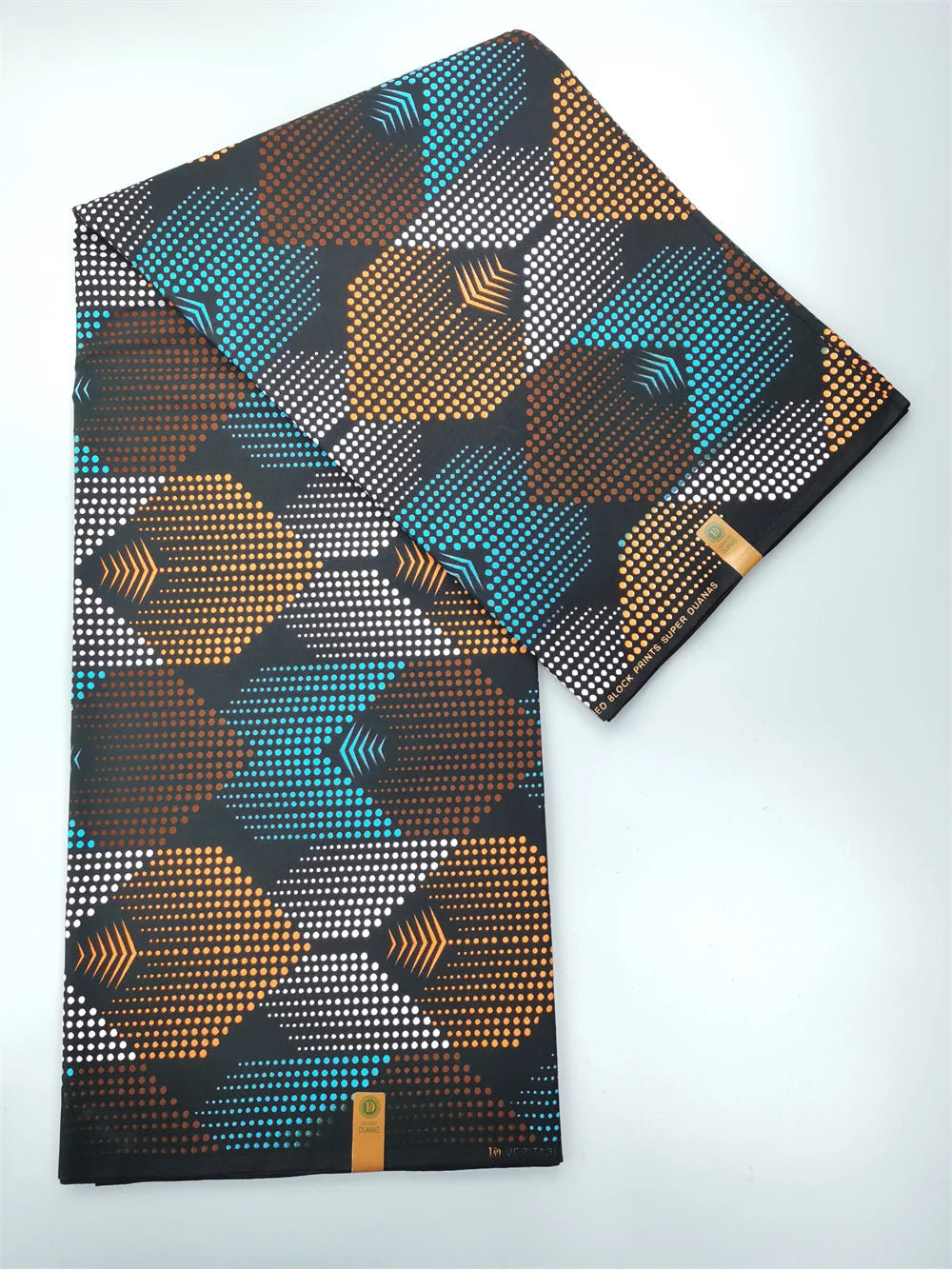 African Ankara Wax Print Fabric - 100% Cotton Nigerian Designer Pagne for Sewing & DIY Party Dresses