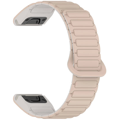 Silicone Magnetic QuickFit Strap for Garmin Fenix — Compatible with Fenix 8/7X/7/7S/5X/5S Plus/3HR (20mm, 22mm, 26mm)