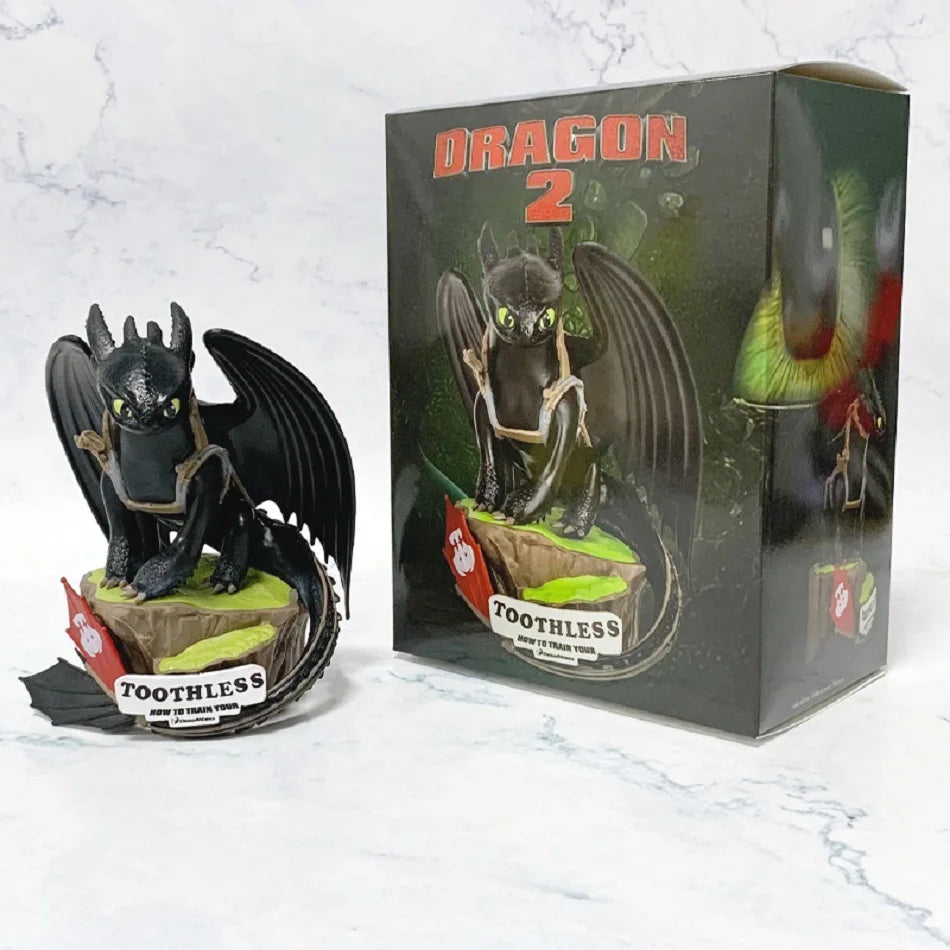 How to Train Your Dragon Night Fury Toothless Figure – Anime PVC Collectible Toy
