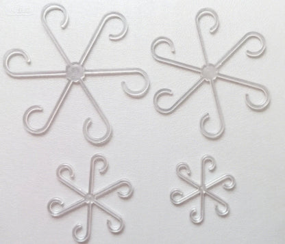 Plant Stem Support Clips – Flower Stem Fixer & Anti-Toppling Hydroponic Branch Rack for Garden
