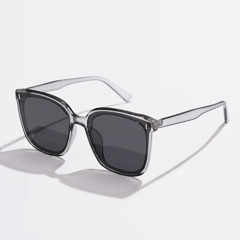 Fashion Polarized Sunglasses for Women & Men, Trendy Square UV400 Protection Eyewear, Streetwear Sun Glasses
