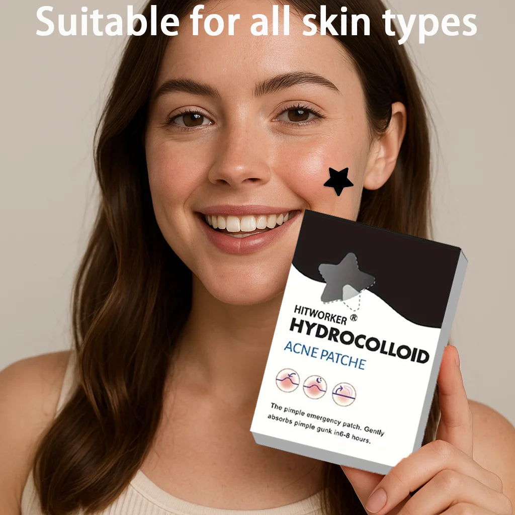 400/800-Piece Hydrocolloid Pimple Patches - Gentle, Alcohol-Free Acne and Blemish Cover Stickers for Daily Skincare