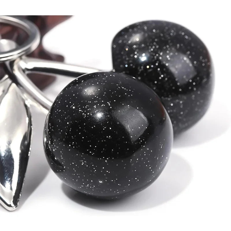 Cute Cherry Keychain Bag Charm – Purse Accessory for Handbags, Women’s Gift